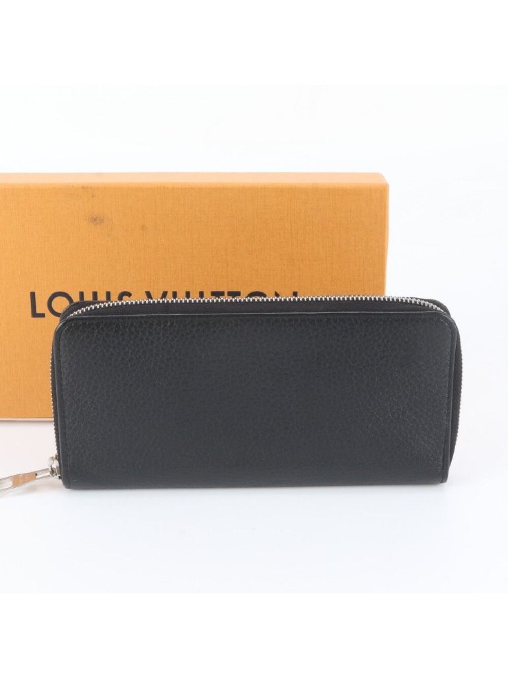 Louis Vuitton Taurillon Leather Zippy Wallet Vertical Zip Around